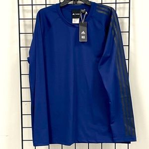 ADIDAS X IVY PARK HALLS OF IVY MIDNIGHT BLUE LONG SLEEVE SHIRT